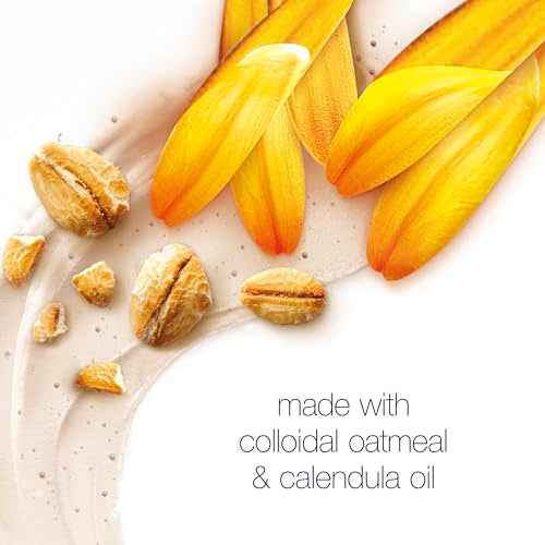 Dove Exfoliating Body Polish Scrub for Silky Skin Oatmeal & Calendula Oil Body Scrub Exfoliates & Gives Lasting Nourishment 10.5 oz