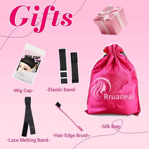 Rruaneal 30 Inch 613 Lace Front Wig Human Hair Blonde 13X6 HD Transparent Lace Front Wigs Human Hair 220% Density Blonde Glueless Wigs 613 HD Straight Lace Frontal Wigs Pre Plucked