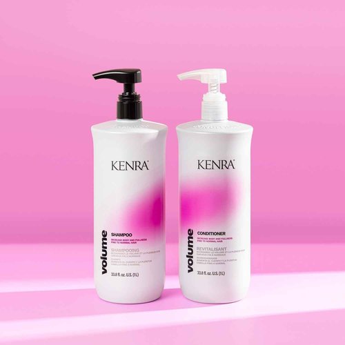 Kenra Professional Volume Shampoo & Conditioner Set | Creates Body, Bounce & Fullness | Increases Volume up to 45% | Adds Shine | Color Safe | Fine To Normal Hair