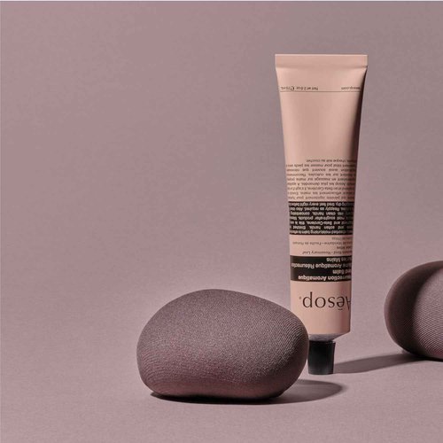 Aesop Resurrection Aromatique Travel Size Hand Balm | Lotion with Sweet Almond and Macadamia Nut to Nourish Dry Hands | 2.4 oz / 75mL (Pack of 2)