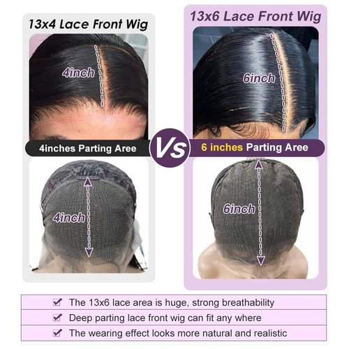 VXCVAE 24 Inch 13x6 Lace Front Wigs Human Hair Pre Plucked 220% Density Body Wave HD Lace Front Wigs Human Hair Natural Black Glueless Frontal Wig for Women