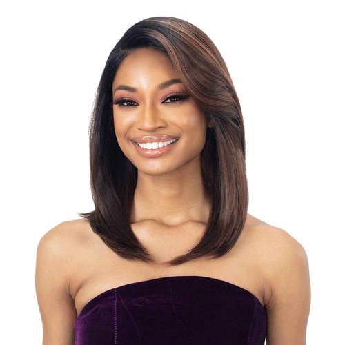 FreeTress Equal Laced HD Lace Front Wig 5" Curved Lace Part Ramona (1B)