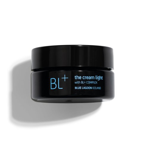 Blue Lagoon - BL+ The Cream Light Gel Moisturizer | Sustainable, Bioactive Luxury Skincare (Full Size, .5 oz | 15 ml)