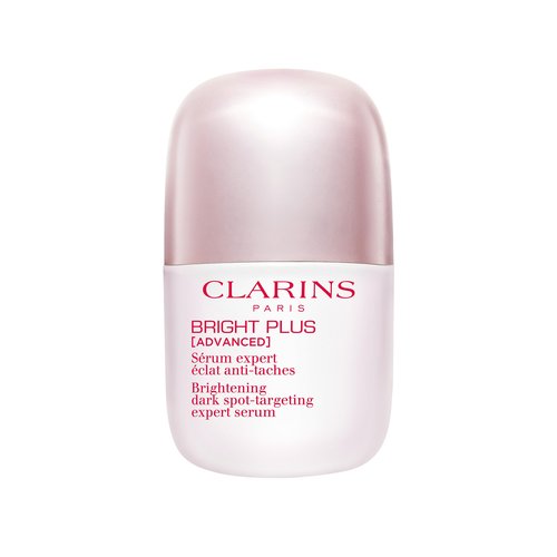Clarins Bright Plus Serum | Visibly Brightens and Boosts Radiance | Evens Skin Tone | Targets Dark Spots | Contains Vitamin C and Niacinamide | All Skin Types | 1 Fluid Ounce