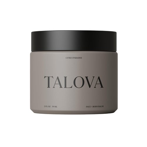 TALOVA - Face + Body Balm, Grass-Fed Tallow Moisturizer for Dry, Cracked, Sensitive Skin with Emu Oil, Natural and Organic Balm with Skin Nourishment, Non-toxic, Made in USA