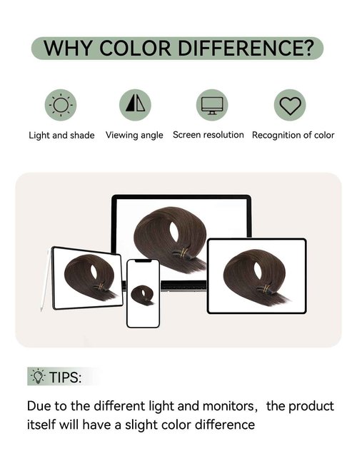 BELLECHO Clip in Hair Extensions Real Human Hair, Silky Straight Real Remy Human Hair Extensions Clip ins, Dark Brown Clip in Extensions for Women, 20inch 120g 7Pcs, 2# Dark Brown