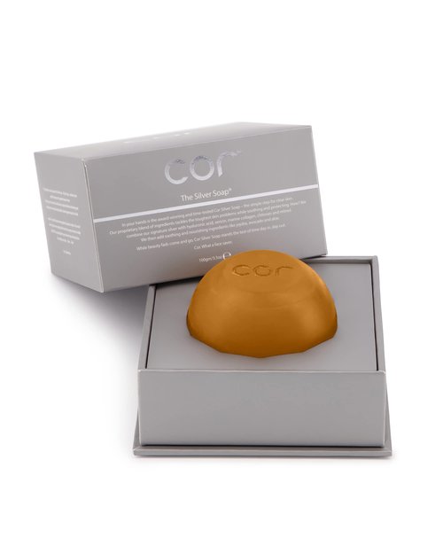 Cor Silver Soap | 100gm | Smart Skincare | Simple One Step Cleansing Bar