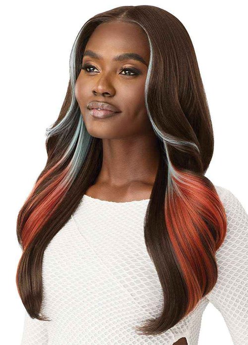Outre Lace Front Wig - Melted Hairline - MH 110 (OFF BLACK 1B)