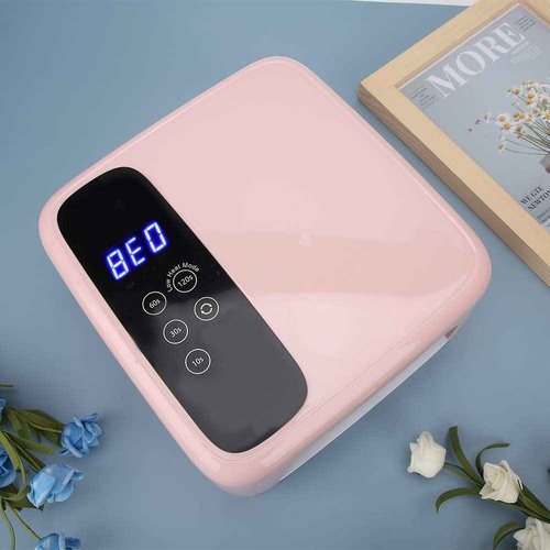 Qkiss 72W Nail Lamp Gel Nail Polish Dryer Quick Drying Nail Art Machine Professional for Nail Art Tools Accessories (American gauge)