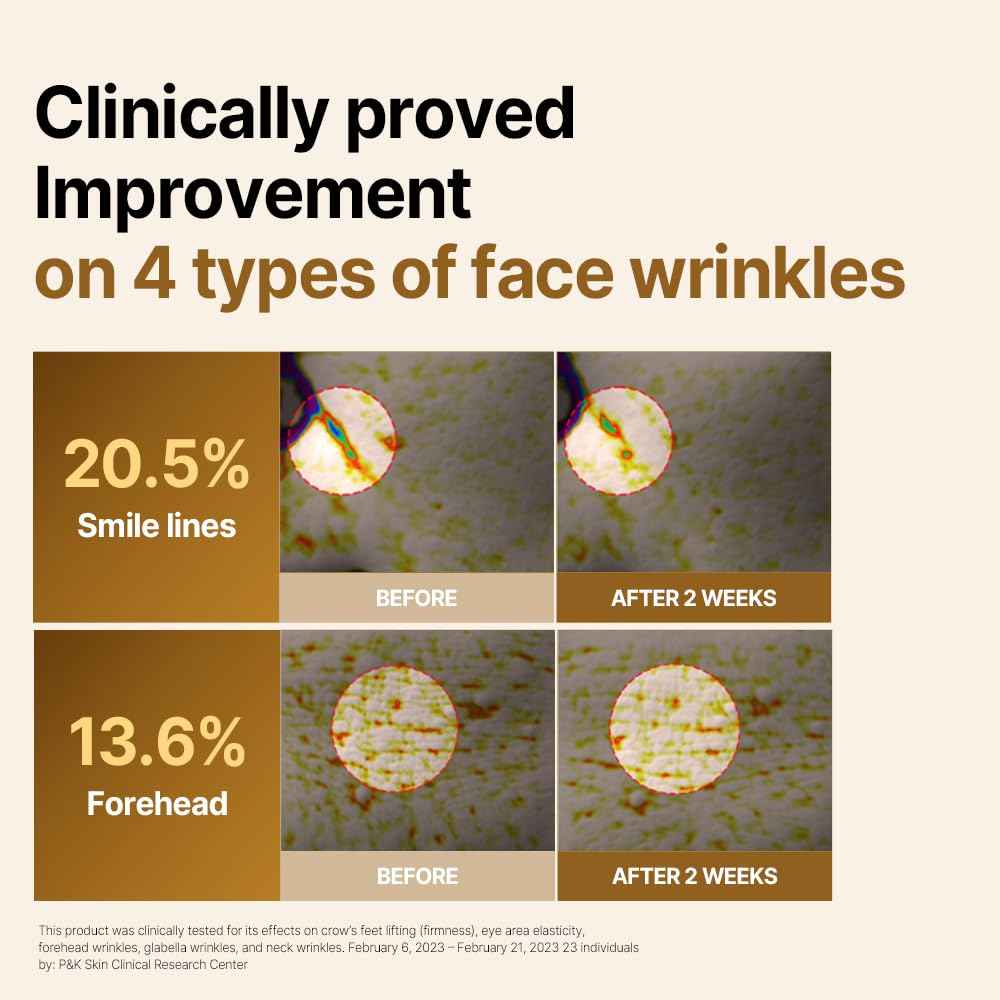 ISOI Intensive Lifting Gua Sha Ampoule Stick, Eye Roller, Under Eye Serum for Dark Circles, Puffy Bags, and Wrinkles with Bulgarian Rose Oil & Peptide Complex, Korean Skin Care (0.5 fl.oz, 15ml)