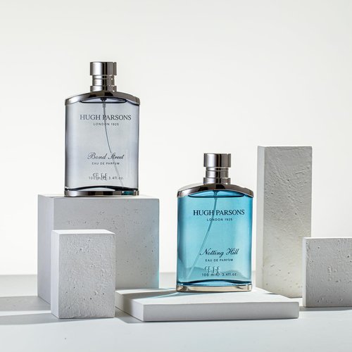 Hugh Parsons Eau de Parfum Spray for Men | Men's Perfume Gifts Long Lasting Fragrance Masculine EDP | Fresh Scent Pour Homme Notes of Bergamot, Lemon, Jasmine, Lavender Ambroxan 3.4oz (Notting Hill)