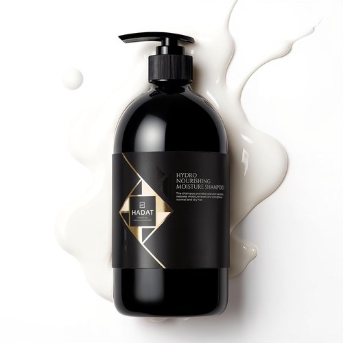 HADAT Hydro Nourishing Moisture Shampoo – Salon-Grade Sulfate-Free, For Dry, Frizzy, or Color-Treated Hair – Deep Hydration, Shine & Smooth Finish – Professional Haircare, 27.05 Fl oz (Pack of 1)