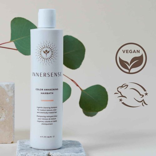 INNERSENSE Organic Beauty - Natural Color Awakening Hairbath Shampoo | Non-Toxic, Cruelty-Free, Clean Haircare (32oz Refill Pouch)