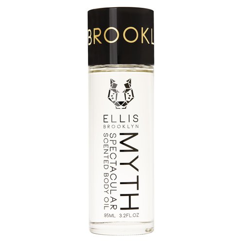 Ellis Brooklyn Myth Body Oil - Scented Body Oils for Women, Fragrance Body Oil for Women, Bergamot & Jasmine, Cedarwood Musk Oil, 3.2 Fl Oz