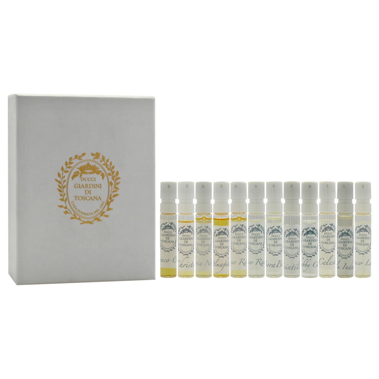 Giardini Di Toscana Discovery Set for Unisex - 12 Pc Mini Gift Set