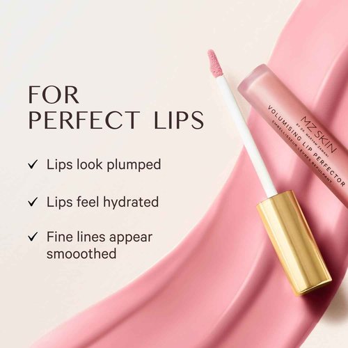 MZ SKIN Volumising Lip Perfector 0.10 fl oz | Peptide Plumping Lip Gloss with Hyaluronic Acid & Mint | Hydrates, Smooths & Enhances Lip Volume