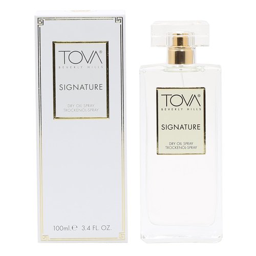 Tova Signature Dry Oil Spray – Lightweight Fast-Absorbing Hydrating Body Oil for Women – Floral Musk Scent – USA-Made & Cruelty-Free – 3.4 fl oz