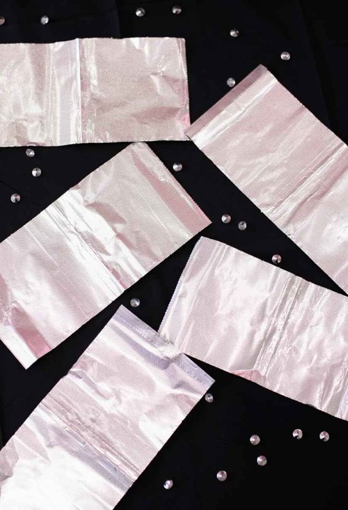 Blush Essentials Hair Salon Pop Up Foils, 5"x10.75", 500 Sheets (6 boxes) - Diamond Texture Pre-Cut Aluminum Foil Sheets for Highlighting & Balayage - Tin Foil for Professional Stylists