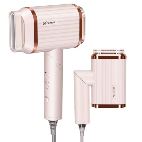 Hair Dryer, 260,000 RPM Dual-Channel High Speed Blow Dryer with Diffuser, 4 Temp/4 Speed Settings & 8 FT Cord Negative Ionic Care Hair Dryer for Fast Drying
