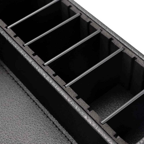 Barber Storage Box,Hairdressing Tool Holder, Multifunctional Detachable Large Storage Box, Shear Holder PU Leather Salon Scissors Holder, Hair Cutting Tools Storage Case for Barber Accessories(Large)