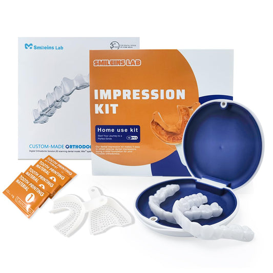 2 Custom Retainers for Teeth, Dental White Retainer - Comfortable and Durable, Retainers for Upper and Lower Teeth