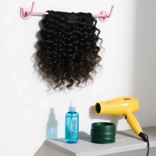 Savasana 12A Human Hair Bundles 10 12 14 Inch 3 Deep Wave Bundles, 100% Unprocessed Brazilian Virgin Human Hair Raw Hair Quick Weave Installation Real Human Hair for Women Natural Black