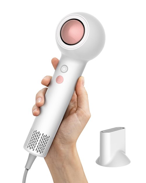 SYLPH Hair Blow Dryer for Travel, Mini and Portable Hair Dryer 200 Million Ionic, 112,000 RPM Motor for Fast Drying, Small and Compact Intelligent Temperature Control Hair Dryers for Women, Ballet