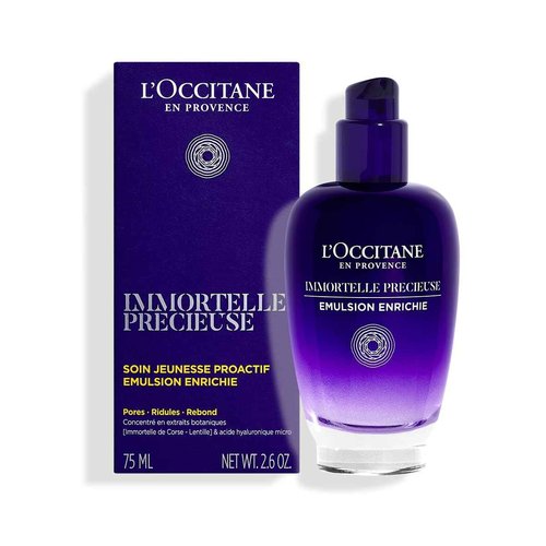 L'OCCITANE Immortelle Precious Enriched Emulsion 2.60 fl oz