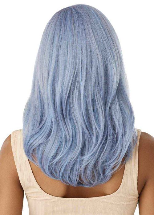 Outre Lace Front Wig - Melted Hairline - Hali (DR2/CHOCOLATE SWIRL)