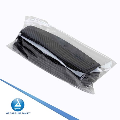 Dynarex Adult Combs, 5 Inches, Black, 180 Count (Pack of 12)