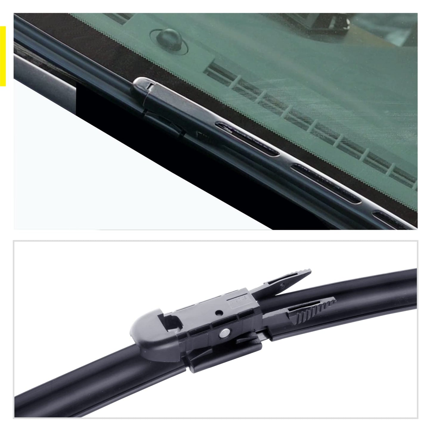 26"+20" Windshield Wiper Blades Replacement For Toyota Avalon 2012-2005 /FORD Taurus 2018-2010 /LINCOLN MKS 2016-2010,Premium All-Season Automotive Replacement Windshield Wiper Blades For My Car