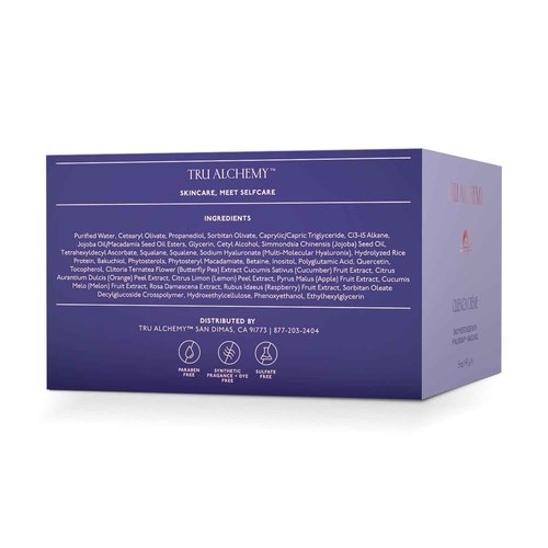 Tru Alchemy Glow Serum + Quench Crème | Resurfacing Radiance Facial Serum with Bakuchiol, Glycolic & Lactic Acid + Skin-Renewing Total Immersion Face Cream | 1 fl oz30ml // 1.7 fl oz/48 g