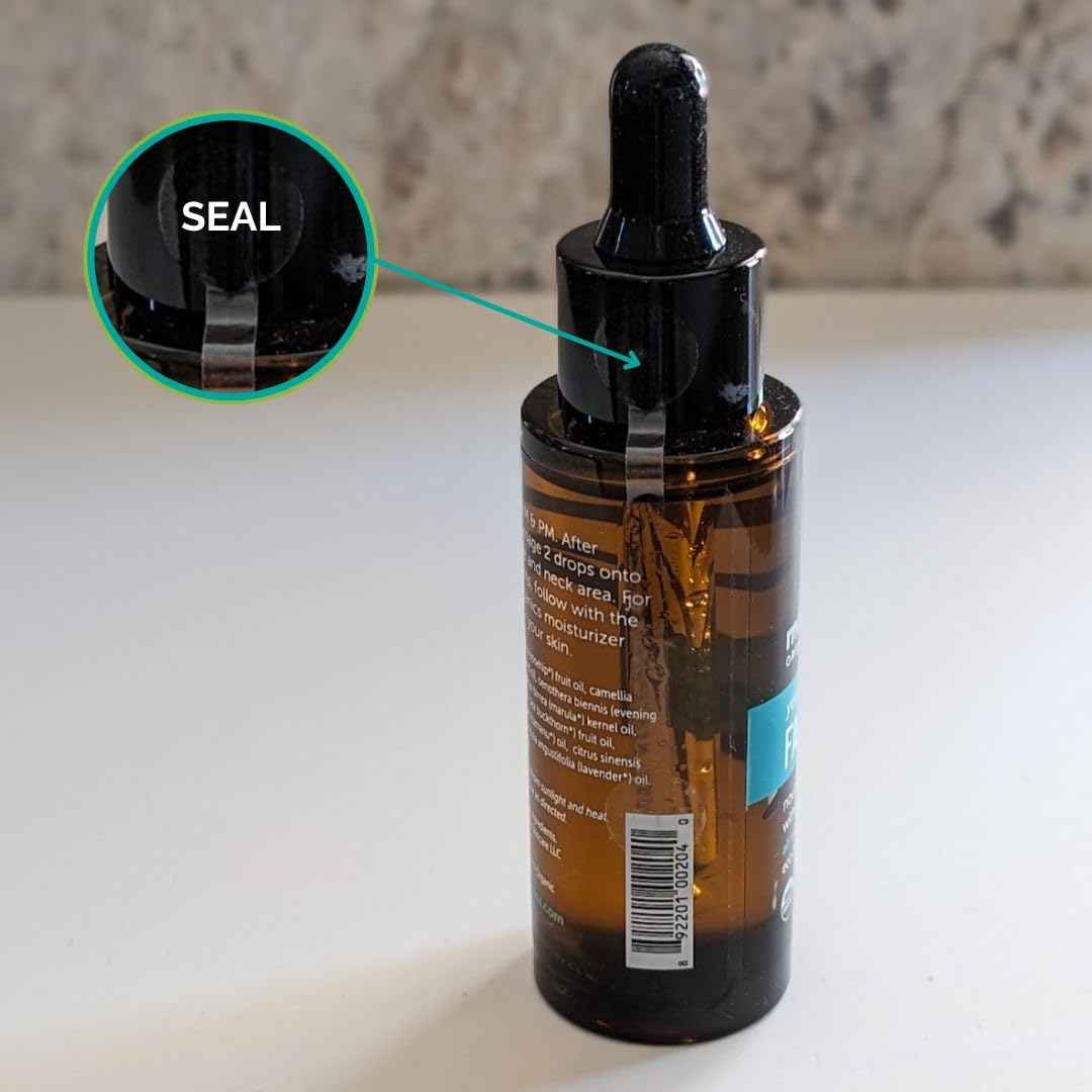 Mambino Organics Youth Glow Hydrating Serum, Vitamin C Face Serum with Marula, Rosehip Oil, Revitalizing Skin, Fades Dark Spots, Smooths Texture, Organic, Vegan, Skin Care, 1 fl oz, 3-Pack