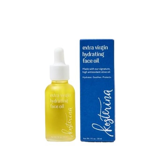 Kosterina - Extra Virgin Hydrating Face Oil – Absorbent and Lightweight, Gentle Hydrating Formula, Promotes Youthful Skin | 1oz (30 ml)
