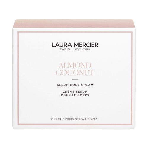 Laura Mercier Serum Body Cream, Moisturizing Serum-Infused, 48HR Hydration, Improves Skin Barrier, Soothes Dry Skin, Shea Butter and Squalane Intensely Nourishes, Almond Coconut