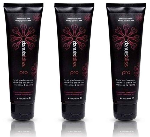 dznuts - Women’s Bliss Chamois Cream - Anti-Chafing for Saddle Sores, Thigh Friction, Skin Irritation - Cyclists, Runners, Triathletes 3 Pack
