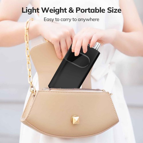 Lavinda 35000RPM Electric Nail Drill, Professional Cordless Nail Drill Machine Portable Rechargeable Nail Efile for Acrylic Gel Nails, Manicure Pedicure Polishing Shape Tools for Salon Home Use-Black