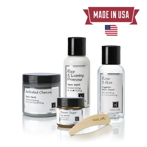 Nabila K Roll-on Perfume (Set of 6) with Essential Oils Alcohol-Free, All-Natural, Organic, Long-Lasting Fragrance - Travel-Size Perfume for Women - TSA Approved, 0.33 oz / 10 ml