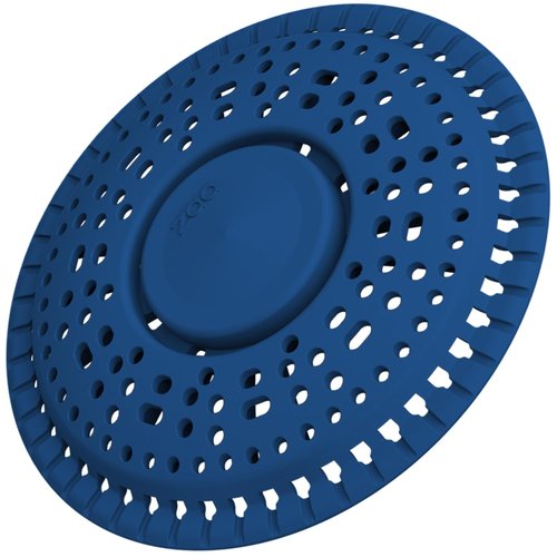 zaa Shower Drain Hair Catcher，Premium Silicone Drain Protector, Shower Installation Kits, Shower Parts, Dark Blue