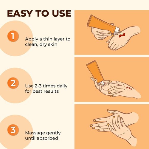 ABERA Scar Cream (Upgrade) - Skin Regeneration & Repair Cream - Heals Wounds, Promotes New Skin Formation, Soothes Scratches, Eczema, and Damaged Areas (Set 2) (1.41 Oz Per Item)