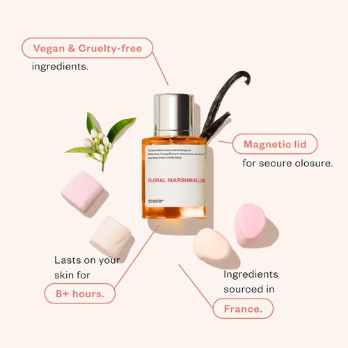 Dossier - Eau de Parfum - All-time Best Sellers 50 ML Trio Set - Ambery Saffron - Ambery Vanilla - Floral Marshmallow - 3x Fragrance 1.7 Fl oz