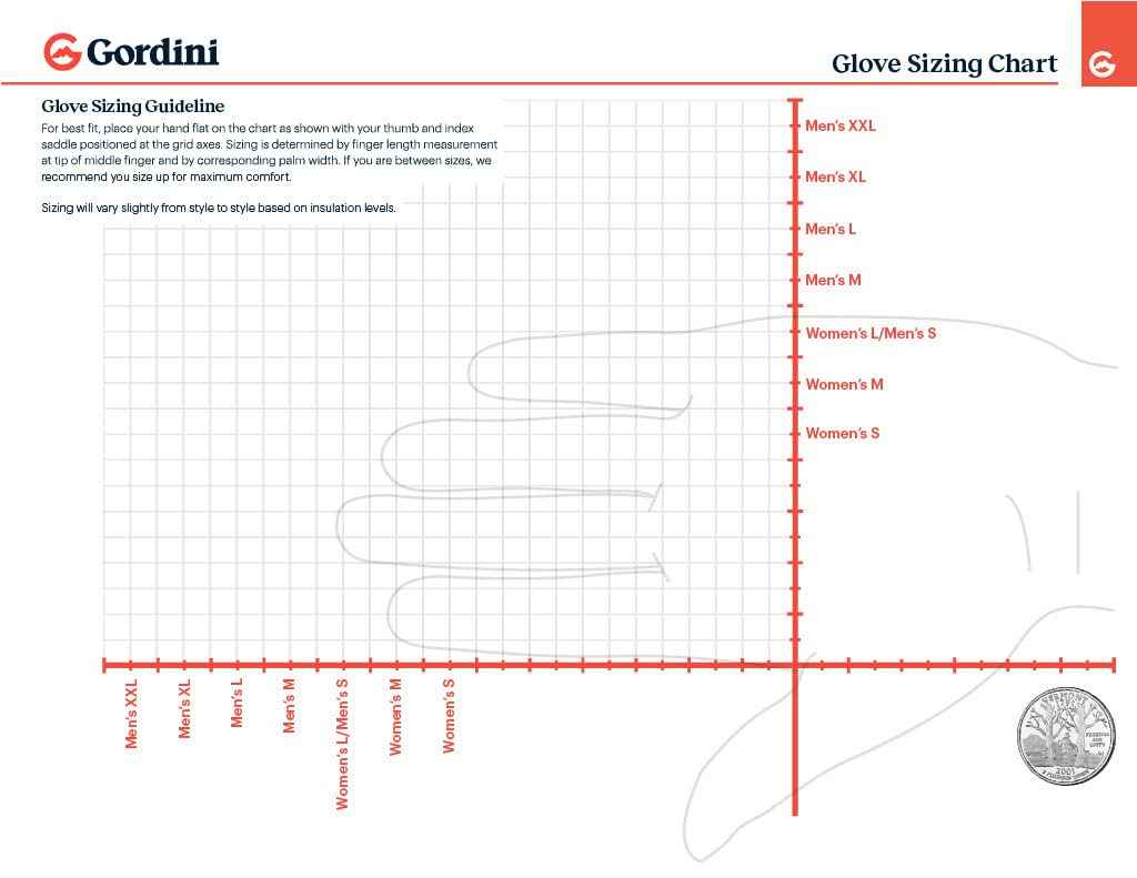 Gordini Men's Foundation Glove, Black, X-Large