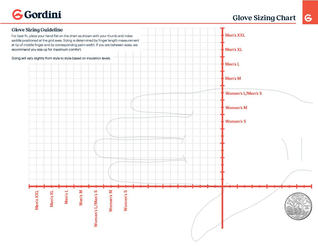 Gordini Men's Foundation Glove, Black, Medium