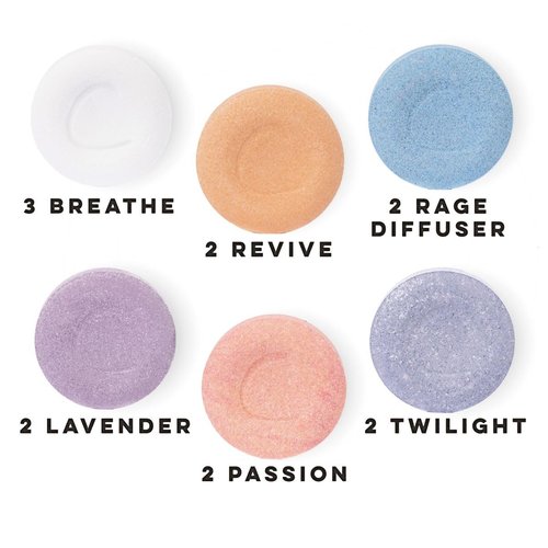 Cosset Bath Bomb - Shower Steamer Variety Pack Gift Box Bubble Bath Bombs for Women - Ideal for Relaxation and Self-Care - 13 pcs