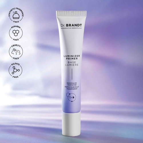 Dr. Brandt Pores No More Luminizer Primer - Blurs the Appearance of Pores & Imperfections, Provides a Smooth Canvas for Foundation + a Glowing, Flawless Complexion - 1 fl oz, Pack of 2