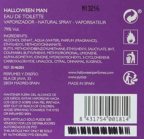 Halloween Man Eau de Toilette 6.8 Oz