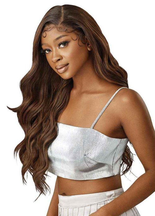Outre Lace Front Wig - Melted Hairline - Swirlista - Swirl 102 (DR2/CHOCOLATE SWIRL)