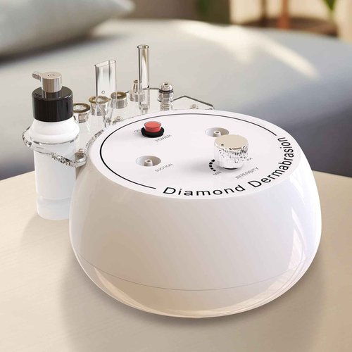 Diamond Microdermabrasion Machine,Mcwdoit 3 in 1 Dermabrasion Facial Machine for Exfoliation & Blackhead Removal,Home Spa Use Facial Skin Care Device