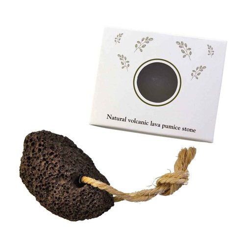 Natural Elephant Pumice Stone for Feet | Volcanic Lava Rock Callus Remover & Foot Scrubber | Pack of 10