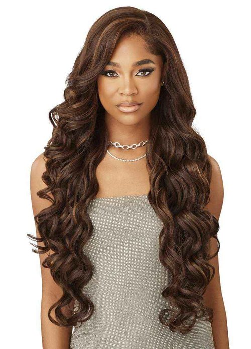 Outre Lace Front Wig - Melted Hairline - Swirlista - Swirl 112 (COCOA CARAMEL)
